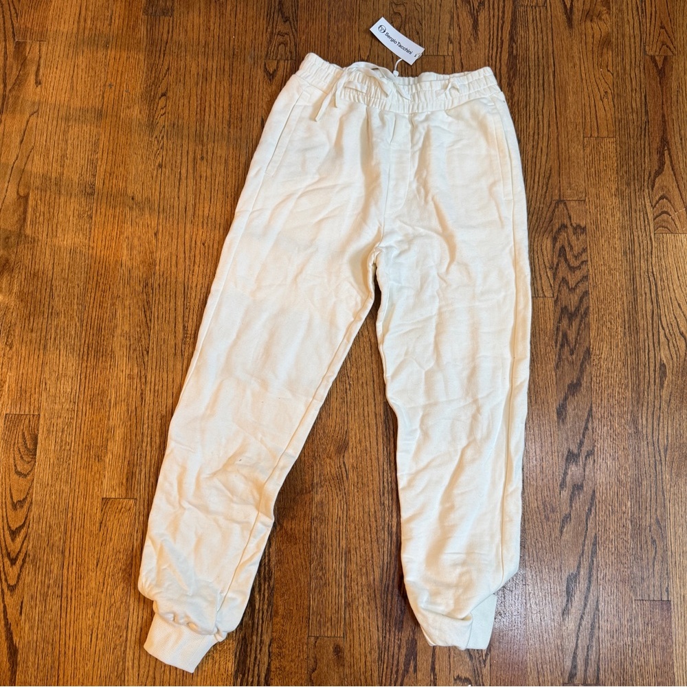 Sergio Tacchini Men’s White Jogger Pants